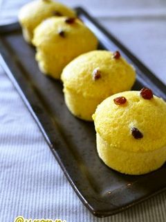 幸せの黄色い蒸しパン ♪-レシピのメイン写真