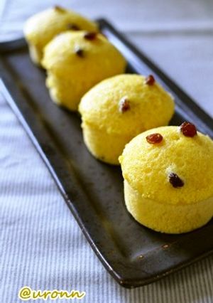 幸せの黄色い蒸しパン ♪-レシピのメイン写真