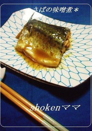 ＊うちのサバの味噌煮♪＊-レシピのメイン写真