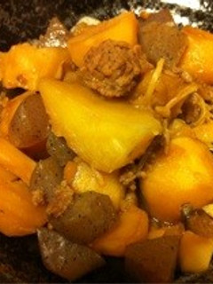 めんつゆで肉じゃが inこんにゃく-レシピのメイン写真