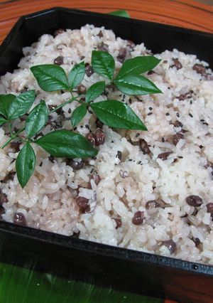 おめでとう　お赤飯　週末,炊飯器で～-レシピのメイン写真