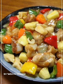 酢豚じゃないよ★台湾の味パイナップル酢鶏-レシピのメイン写真