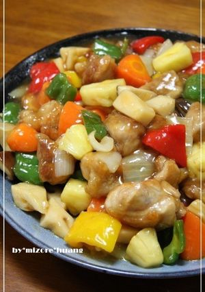 酢豚じゃないよ★台湾の味パイナップル酢鶏-レシピのメイン写真