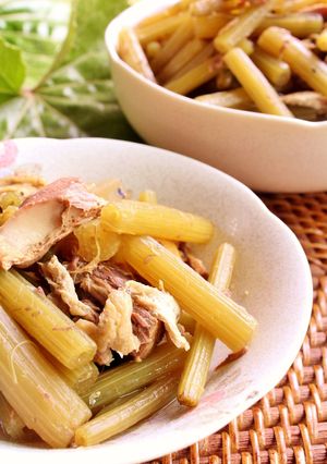 春の母の味✿ふきとさば缶の煮物-レシピのメイン写真