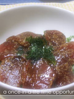 簡単!マグロのづけ丼-レシピのメイン写真