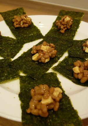 納豆チーズ海苔-レシピのメイン写真