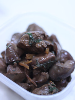 大葉でさっぱり!鶏肝煮-レシピのメイン写真