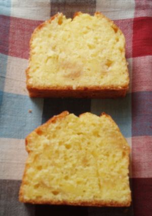 カスタードとりんごjamのパウンドケーキ-レシピのメイン写真