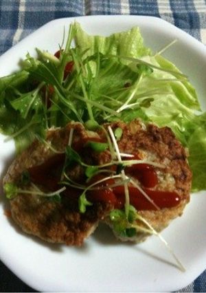 ふっわフワ~‼ヘルシーすり身ハンバーグ-レシピのメイン写真