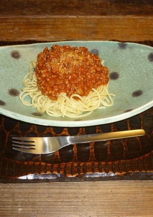 母直伝★我が家の簡単ミートソースパスタ-レシピのメイン写真