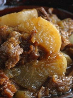 大根と牛すじのおろし玉ネギ醤油煮-レシピのメイン写真