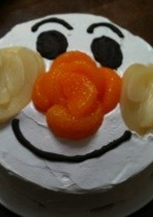アンパンマンケーキ-レシピのメイン写真