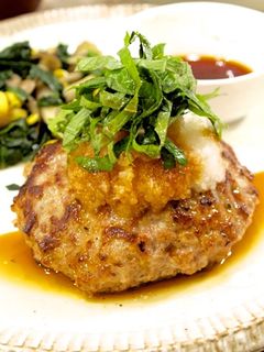 ふっくらジューシー♪和風おろしハンバーグ-レシピのメイン写真