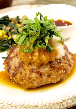 ふっくらジューシー♪和風おろしハンバーグ-レシピのメイン写真