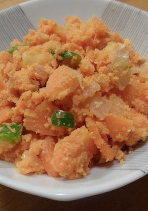 野菜ジュースで子供が喜ぶ健康卯の花。-レシピのメイン写真