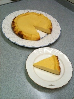 スフレチーズケーキ-レシピのメイン写真
