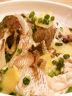 真鯛のアラの塩煮♪-レシピのメイン写真