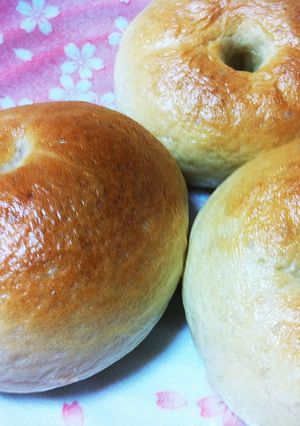 ＊かおちゃんのもちふわ手捏ねベーグル＊-レシピのメイン写真