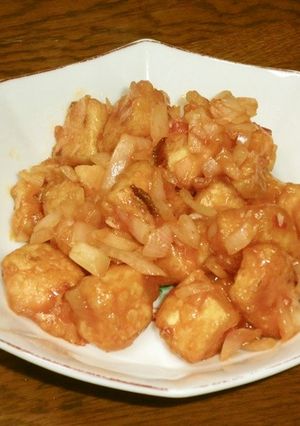 凍り豆腐のチリソース-レシピのメイン写真