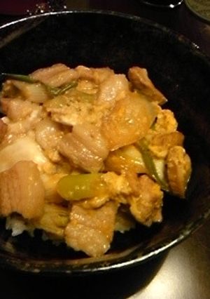 抜群★他人丼～豚で-レシピのメイン写真