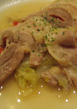 豚肉と春キャベツの塩だれ蒸し-レシピのメイン写真