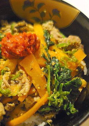 水なし　簡単！！美味しい　ビビンバ丼-レシピのメイン写真