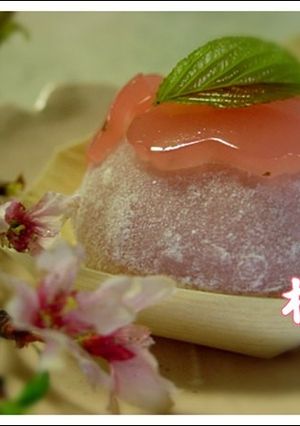 桜色饅頭-レシピのメイン写真