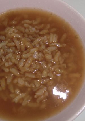風邪のときに　茶粥-レシピのメイン写真