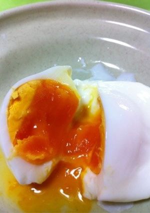 超簡単...5分...カップで.温泉卵-レシピのメイン写真