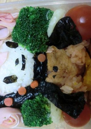 シャルロッテ(ちびver)キャラ弁-レシピのメイン写真