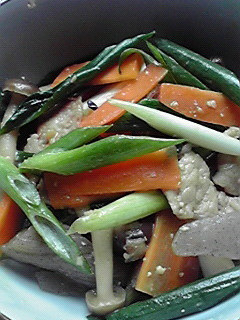 わけぎと豚肉のみそ炒め-レシピのメイン写真