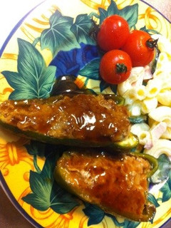 ピーマンの肉詰め-レシピのメイン写真
