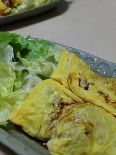 簡単★オムレツ風お肉まきまき-レシピのメイン写真