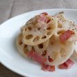 もっちり、しゃき!れんこんの塩炒め♪
