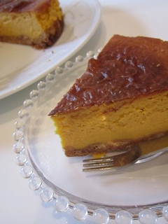 ミキサーで簡単かぼちゃのチーズケーキ-レシピのメイン写真