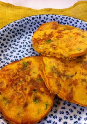 一日分の野菜で☆ベジタブルホットケーキ-レシピのメイン写真