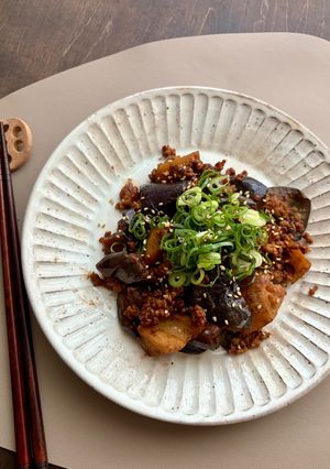 なすとれんこんの肉味噌田楽-レシピのメイン写真