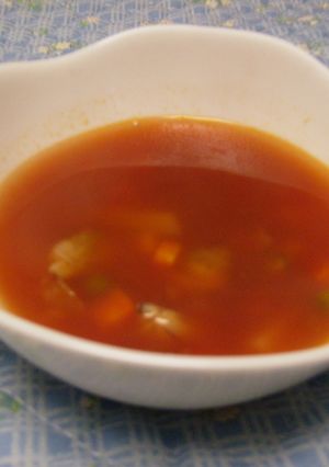簡単トマトスープ-レシピのメイン写真