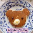 くまさんパンケーキ★ポイントはマーガリン