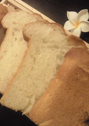☆HBで ばななパン☆-レシピのメイン写真