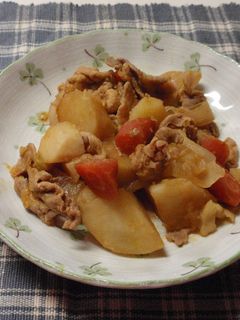じゃがいもと豚肉の野菜ジュース煮込み-レシピのメイン写真