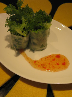 わさび菜だけの生春巻き-レシピのメイン写真