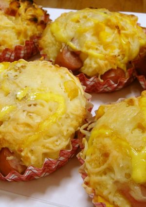 発酵なしの惣菜パン-レシピのメイン写真
