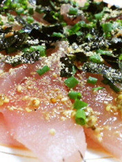 韓国風 マグロのカルパッチョ-レシピのメイン写真