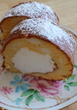 簡単♪みみちゃんのロールケーキ♪-レシピのメイン写真