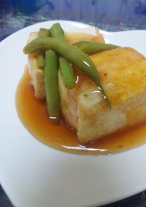 エビバーグ入り豆腐の黒酢あん-レシピのメイン写真