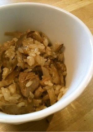 簡単♪ 美味しい♪ 鳥ももゴボウ飯-レシピのメイン写真