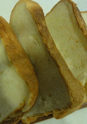 ＨＢでふんわり美味しいパン-レシピのメイン写真