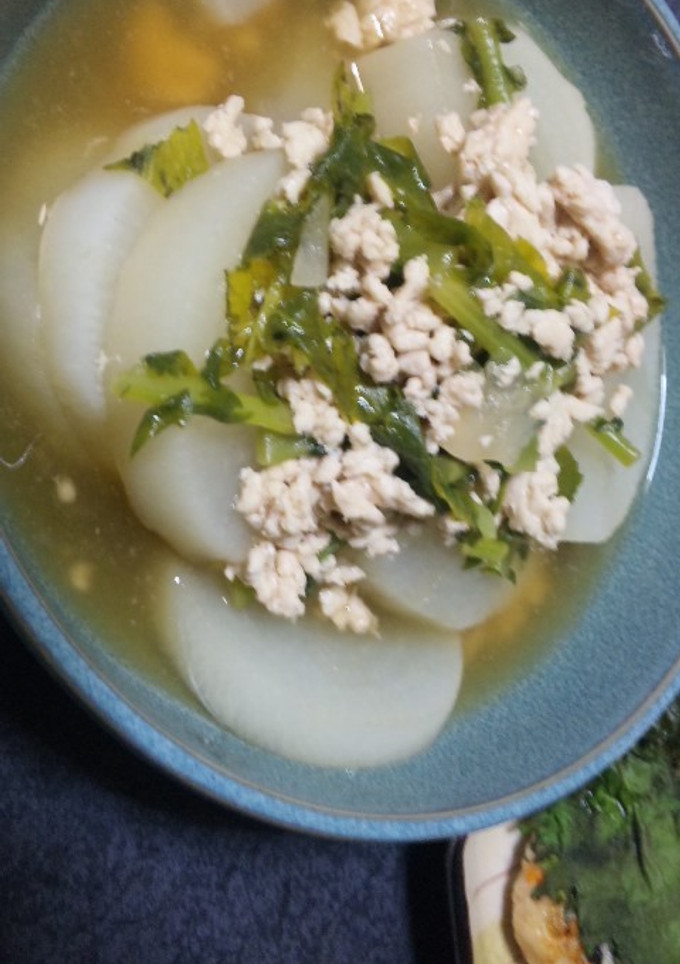大根と鶏挽き肉の煮物-レシピのメイン写真