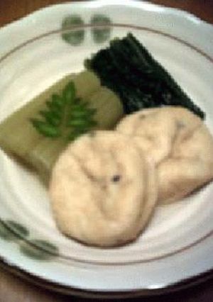がんもどき＋フキの煮物-レシピのメイン写真